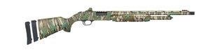 Mossberg 500 Super Bantam 20 gauge pump action shotgun with holosun 407k red dot sight